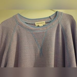 Parkhurst Cotton Cottage Waffle Sweatshirt. Size xl. Preloved